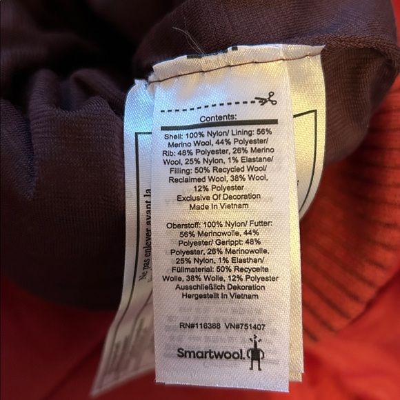 SMARTWOOL | Medium| Smartloft Women's Bomber Vest - Picture 5 of 7